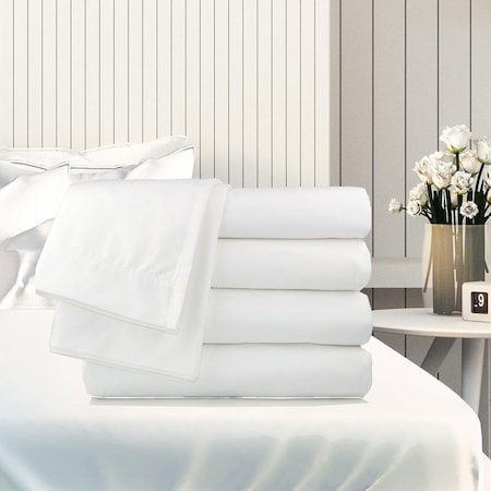 Mobiliario T-300 GSD Collection Cotton Blend Pillowcase - Queen Size, 12PK MO3720985